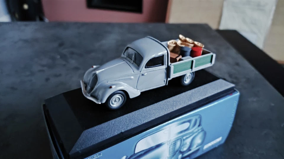 1/43 NATIONALE 7 PROVENCE MOULAGE RESINE PEUGEOT 202 PICK UP MARAICHER MIB - Photo 4/4