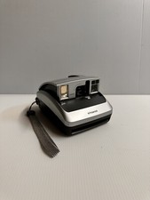 Vintage Polaroid One 600 Ultra Classic Instant Film Camera Tested Silver / Black