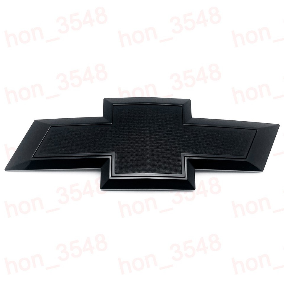 Gloss Black Front Chevrolet Bowtie Emblem 2007-2013 Gloss Black Front Bowtie Emblem For 2007-2013 Chevrolet Silverado 1500 & 2007-2010 2500HD/3500HD - GM Part 22829421 GM Part 22829421 Replacement - Foto 13
