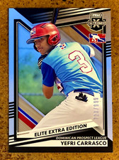 2022 Panini Elite Extra Edition Baseball Yefri Carrasco #197 /999 DPL