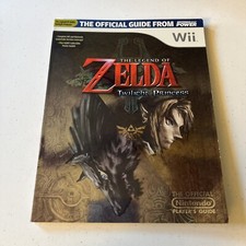 The Legend of Zelda Twilight Princess Official Nintendo Guide Wii W/poster