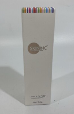 Skin Inc Serum Glow Filter Gold Hibiscus Extract Makeup Base- 1 oz New!