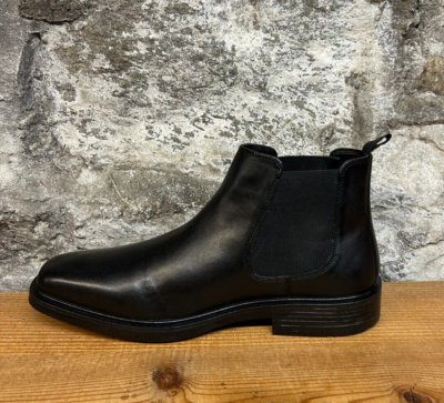 SKECHERS MILLER-BORIS 205072 MENS DRESS BOOT SIZE 13 BLACK NEW IN