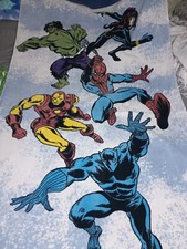 Pottery Barn Kids Marvel Comic Beach Towel No Monogram