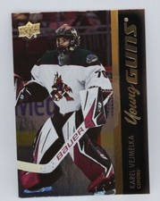 2021-22 UPPER DECK SERIES 2 #458 KAREL VEJMELKA YOUNG GUNS SILVER FOIL ROOKIE