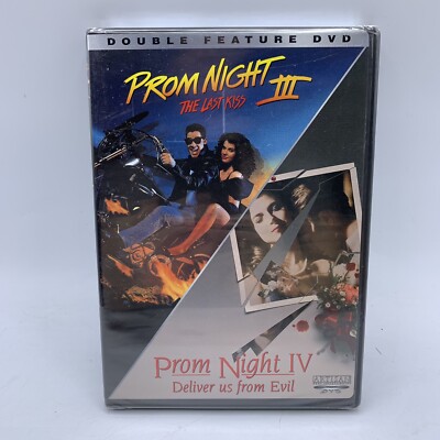 Prom Night 3 III: The Last Kiss / Prom Night 4 IV: Deliver Us from Evil DVD NEW