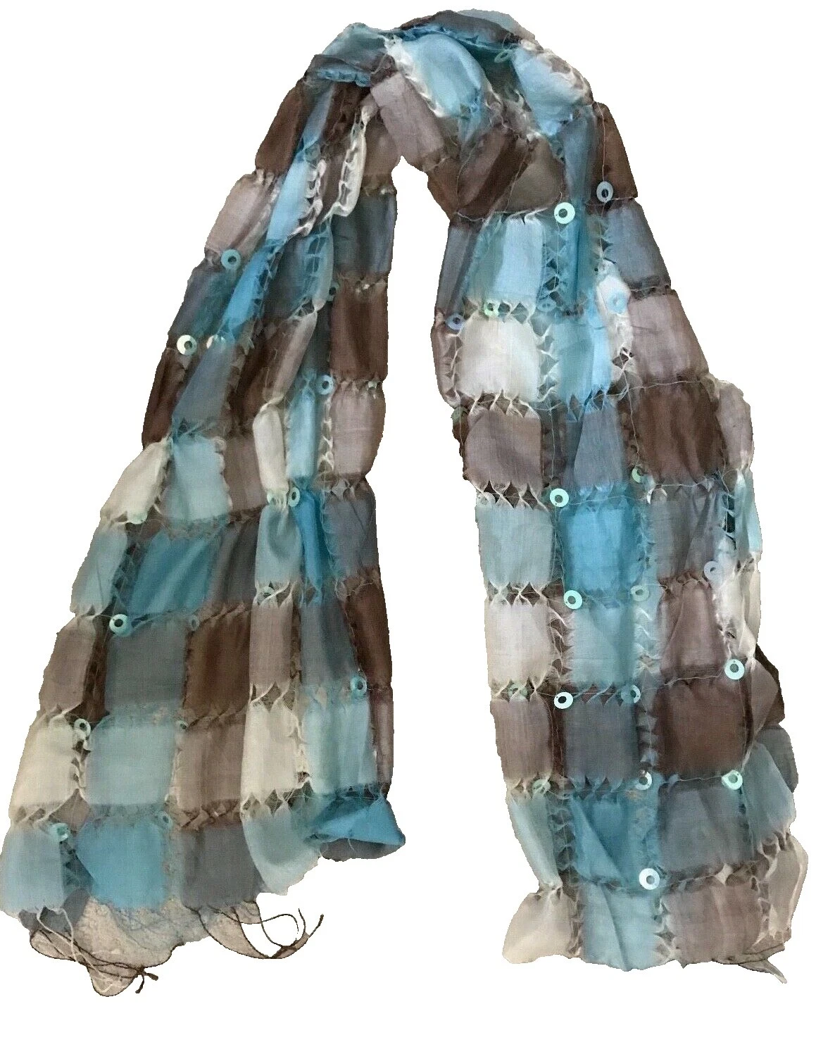 Silk Beaded Scarves & Wraps for Women