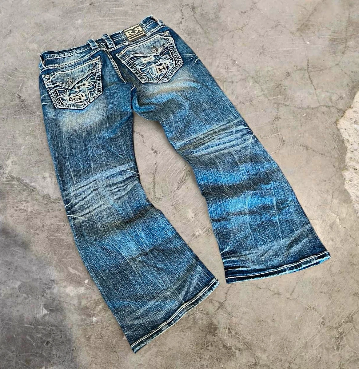 L*様 Rock Revival Mick デニムパンツ 32インチ　即日発送可 Rock Revival Regular 32 Size Denim Jeans for Men for sale | eBay