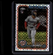 2024 Topps Chrome Update #USC173 Nasim Nunez X-Fractors