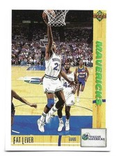 LAFAYTTE FAT LEVER 1991-92 UPPER DECK CARD NEAR MINT+ CONDITION