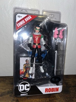 DC Direct Robin Batman Reborn Platinum Chase McFarlane Toys Figure Comic 