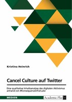 Kristina Heinrich | Cancel Culture Auf Twitter. Eine Qualitative...