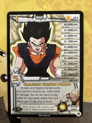 Dragon Ball Z TCG Ultra Rare Individual Collectible Card Game