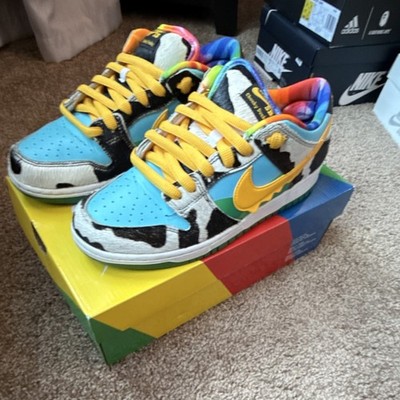 Nike SB Dunk Low Pro QS Chunky Dunky Skateboarding Shoes Multi-Color Size 8