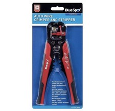 Blue Spot Tools Auto Wire Crimper And Stripper - Red/Black