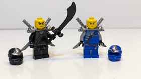 LEGO NINJAGO Kai ZX, Zane ZX, Cole ZX, Jay ZX FIGURE LOT, 9449, 9447, 2012
