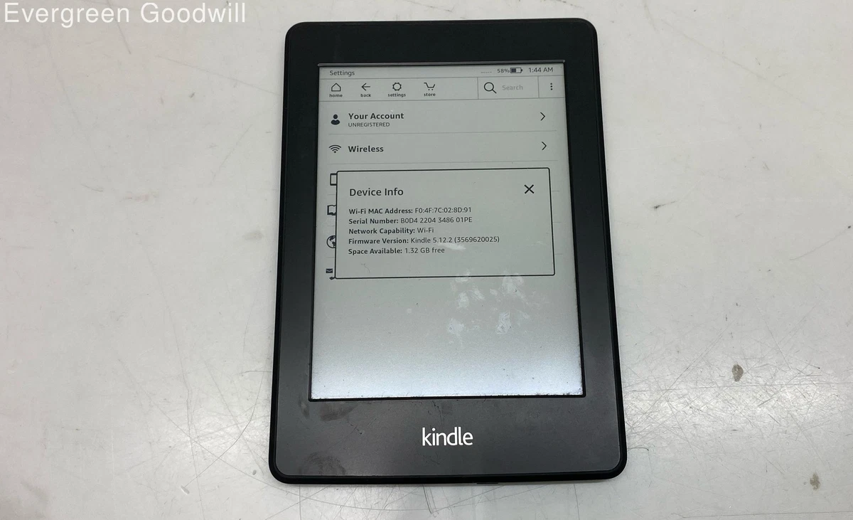 Amazon Kindle Paperwhite 6th Generation Tablets & eReaders for