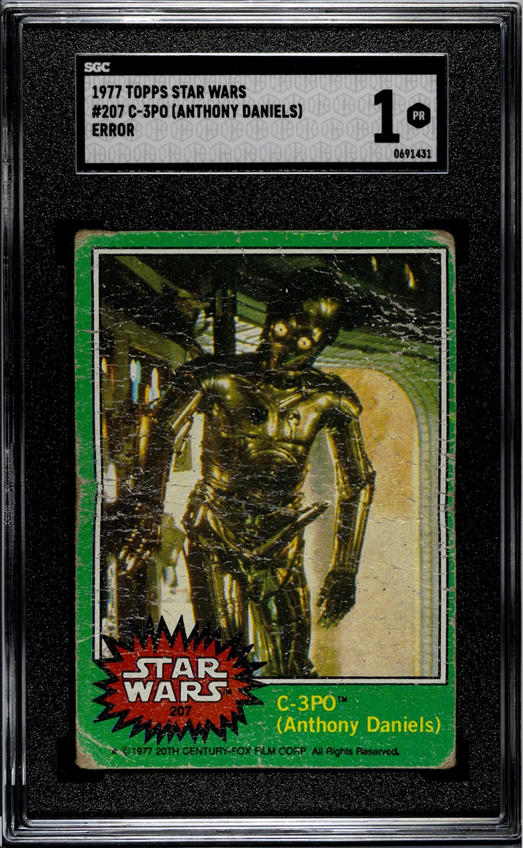 C3po 207 In Star Wars Trading Card Singles for sale