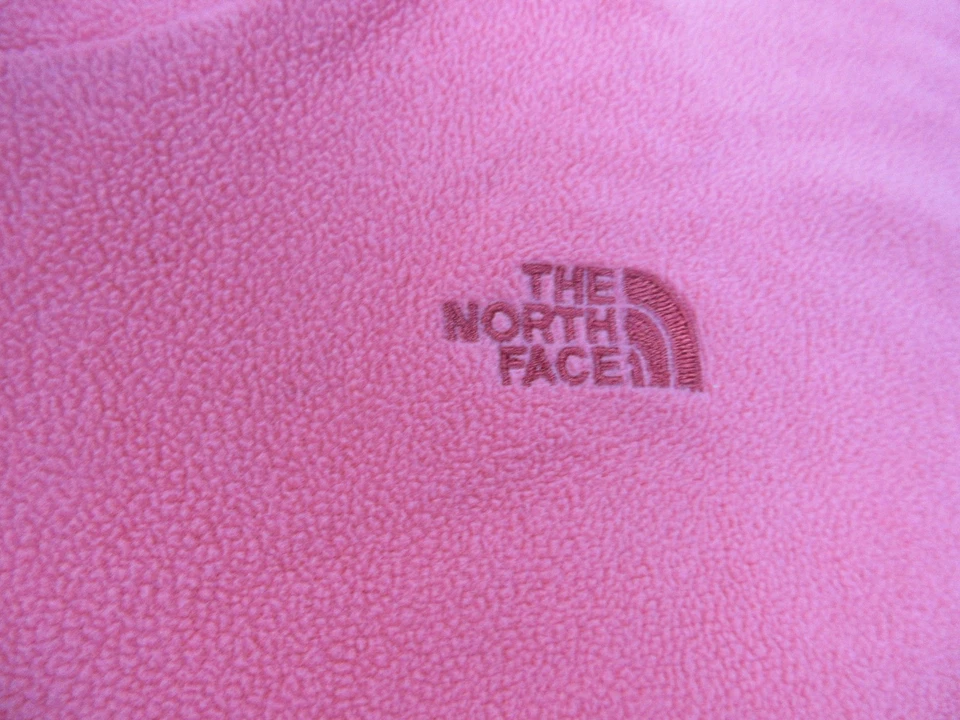 The North Face Pullover Girls XL Pink Quarter Zip Fleece Outdoors Hiking Warm - Изображение 4 из 4