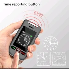 G6 Pro Grey - 4G LTE Flip Phone Unlcoked  Cell for Seniors  2.4"