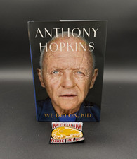 We Did OK Kid Anthony Hopkins Hardcover Signed Autographed 1st Ed Book IN HAND