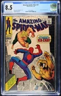 AMAZING SPIDER-MAN #57 - cgc 8.5 - OW/W pages - Marvel/1968