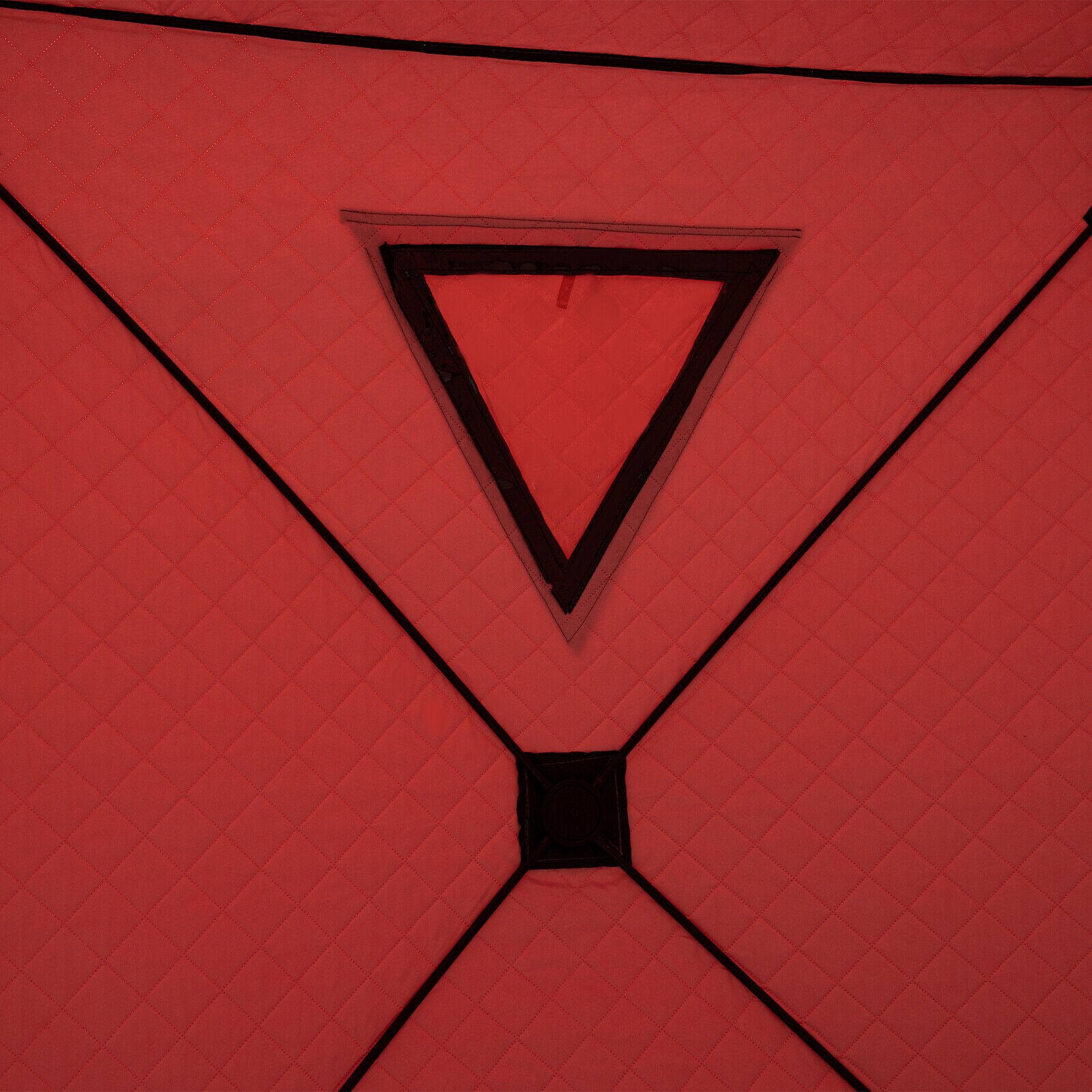 Pop-up 2-person Ice Shelter Fishing Tent Shanty Inside Oxford Fabric Portable