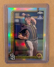 2025 Topps Pro Debut - Chrome Boston Bateman #PDC-42 Refractor /199 (RC)