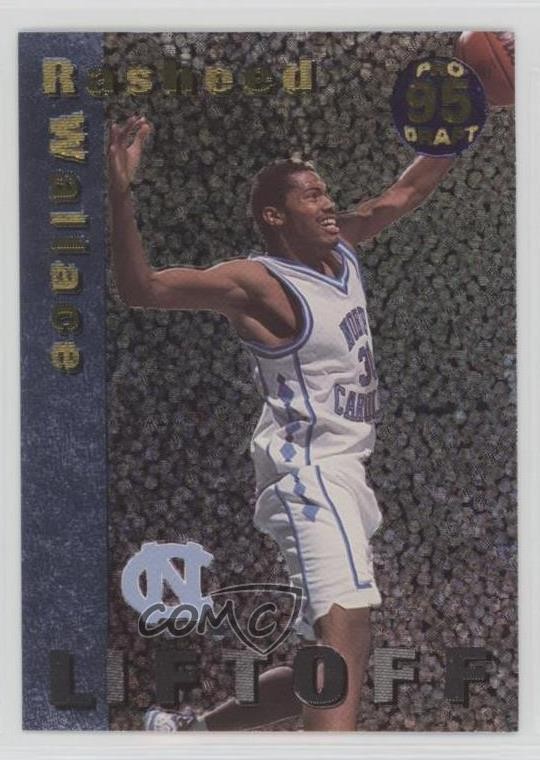 1995 Collect-A-Card Pro Draft Liftoff Rasheed Wallace #L-15 Rookie RC 0bn8