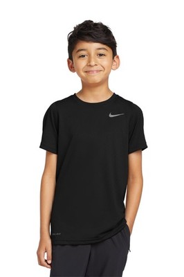 Nike Youth Boys Girls Legend Short Sleeve Dri-Fit Training Legend Shirt