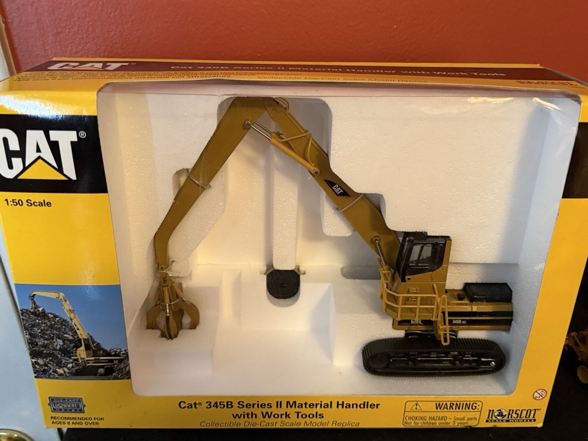 NORSCOT 1/50 SCALE #55080 CATERPILLAR CAT 345B SERIES 2 MATERIAL