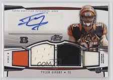 2013 Topps Prime Level V Relics Silver 130/449 Tyler Eifert #PV-TE Auto 0dp1