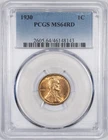 1930 PCGS MS64RD Lincoln Wheat Penny Red Uncirculated
