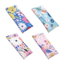 Automatic Closure Glasses Pouch Scratch Resistant Fashion Pattern Sunglasses Bag
