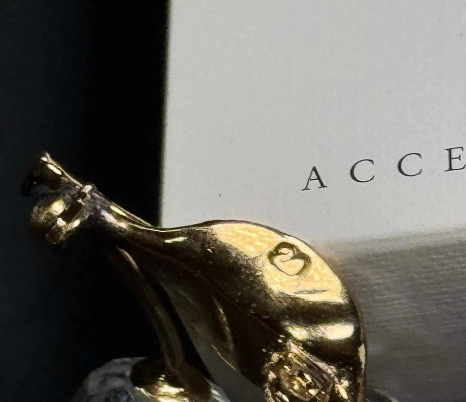 Broche Swarovski Auténtico (cisne) Cristal Cerezas Retirado en Caja Foto 3 de 3