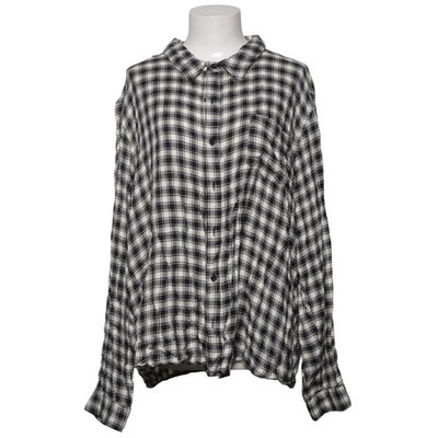 Another Influence, Flanellhemd, Größe: 3XL, Schwarz/Weiß/Mehrfarbig #BUR