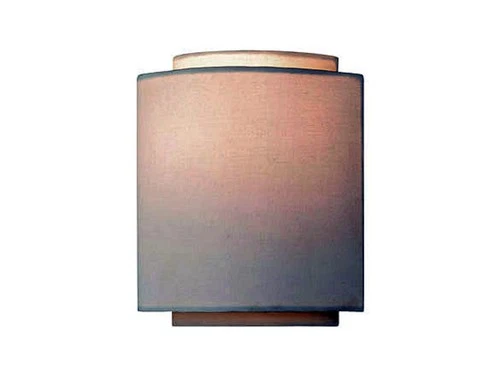 Vaxcel Lighting W0224 Brass Burnaby 1-Light Wall Sconce With White Fabric Shade - Picture 1 of 5