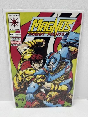 Magnus Robot Fighter #30 Valiant Comics Bagged And Boarded 