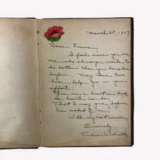 1956-57 Turkish Manuscript Handwriting College University Journal Diary Book