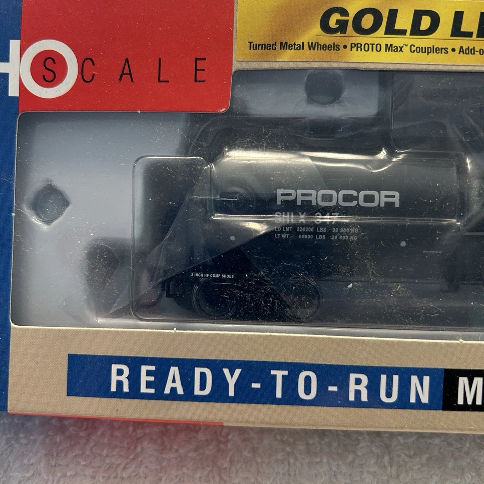 Walthers Gold Line 16K Funnel Flow Procor(SHLX) #347 Tank Car - Image 2 of 4