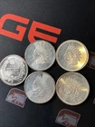 (5) Vintage "Indian Head" 1 Troy Oz .999 Fine Silver Round Ounce - 5 oz Lot