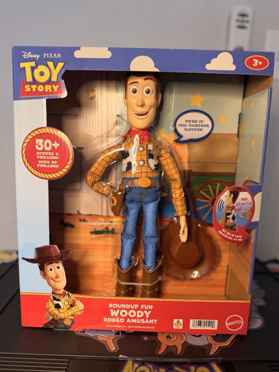 TOY STORY WOODY FIGURE Roundup Large Talking Figure 12 Inch Disney