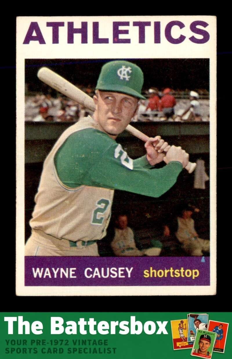 1964 Topps #75 Wayne Causey   VG/VGEX X3759601