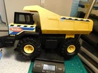 VINTAGE 1999 TONKA #354 PRESSED STEEL 16" MIGHTY DUMP TRUCK  XMB-975 TIRES