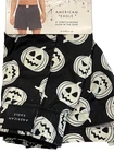 NWT AMERICAN EAGLE 4" Stretch Boxer Sz S-M-L-XL Glow In Dark Black Pumpkins #32
