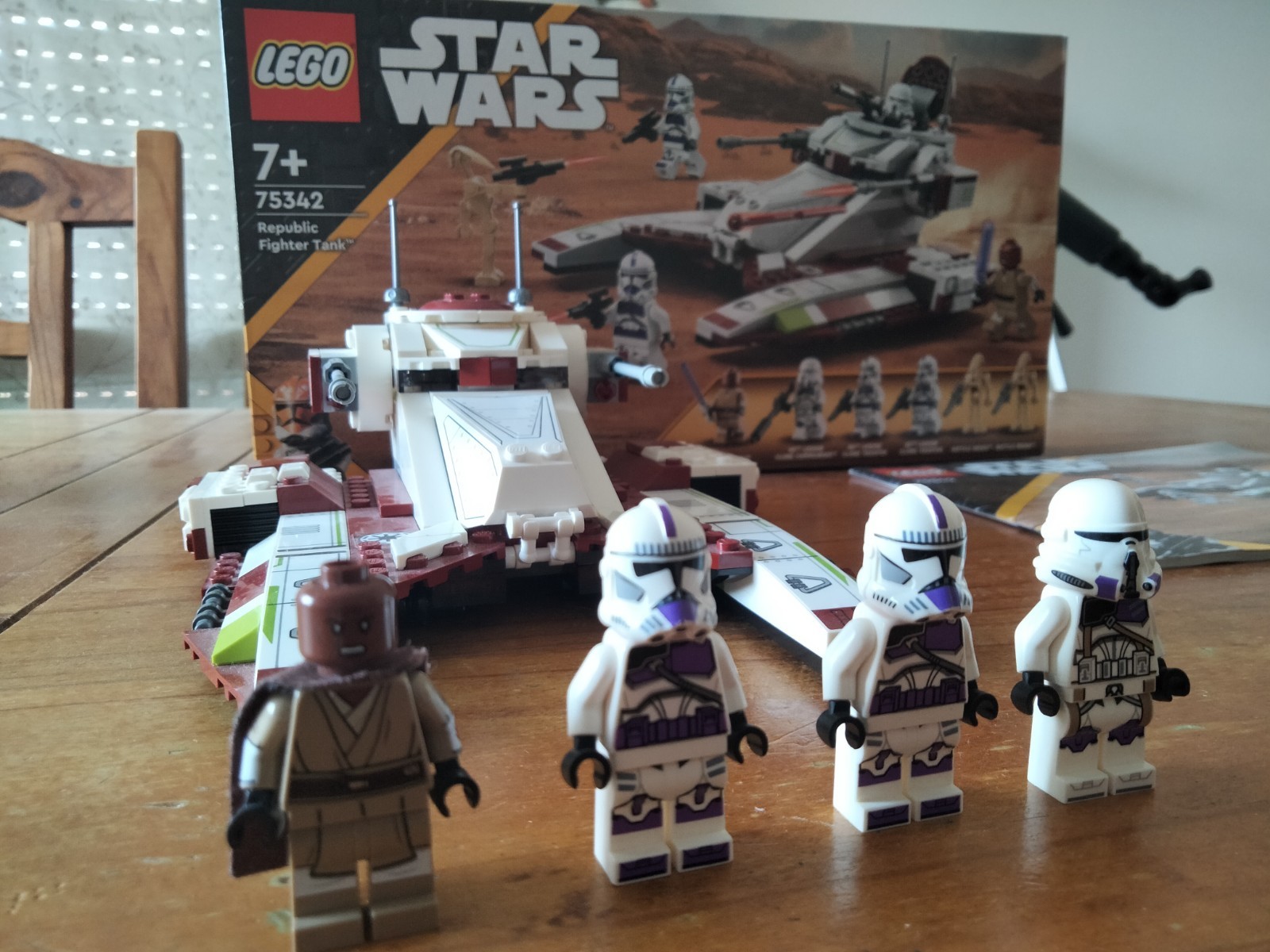 ⭐ LEGO 75342 Fighter Tank della Repubblica Star Wars Clone Wars Mace Windu