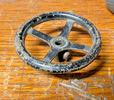 RARE EARLY BLACK STEERING WHEEL PC A C Gilbert Erector SET WHITE TRUCK SET