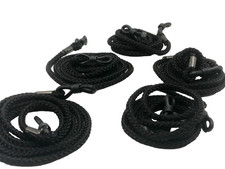 5 Pack Glasses Cord Eyeglass Strap Lanyard Retainer Holder – Black UK Glasses