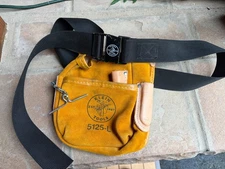Klein Tools 5125-L  tool pouch w/Klein 5705 adjustable Belt **Excellent**