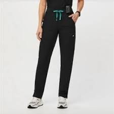 Figs Yola FreeX Skinny Scrub Pants Black - Size XS - Pre-Owned